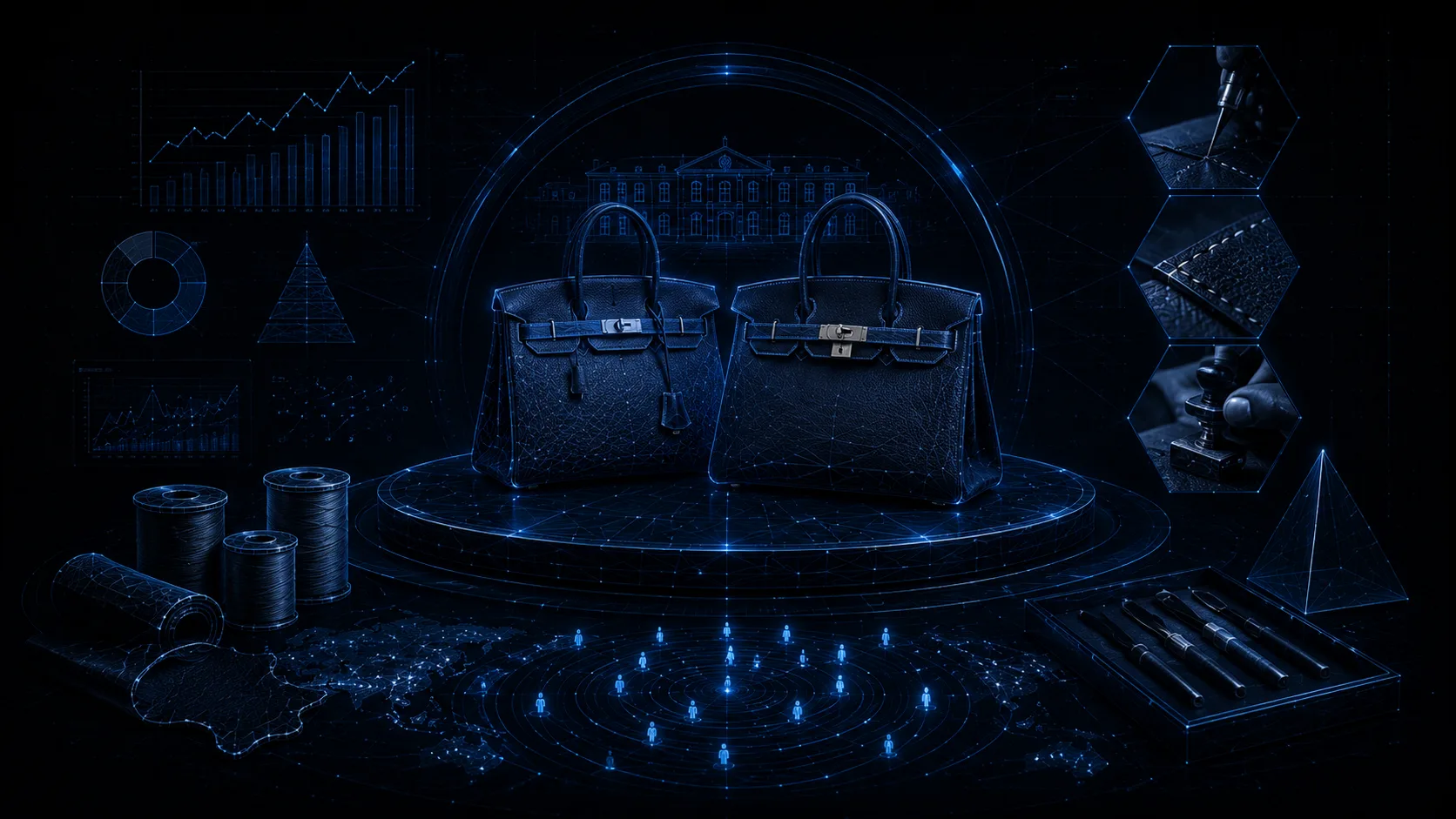 NOETRA - Hermès — Machine économique du luxe ultime